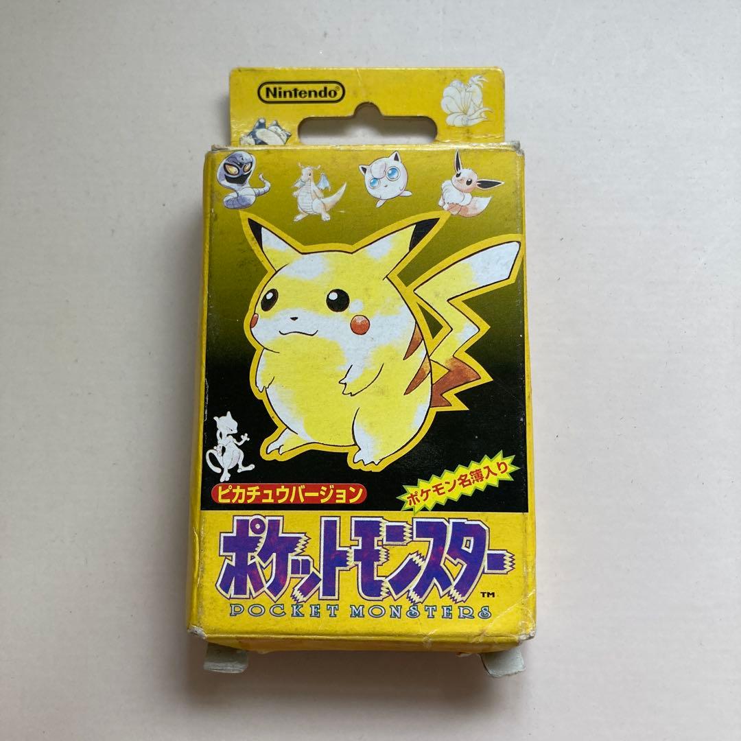 ポケットモンスター　トランプ　ピカチュウバージョン