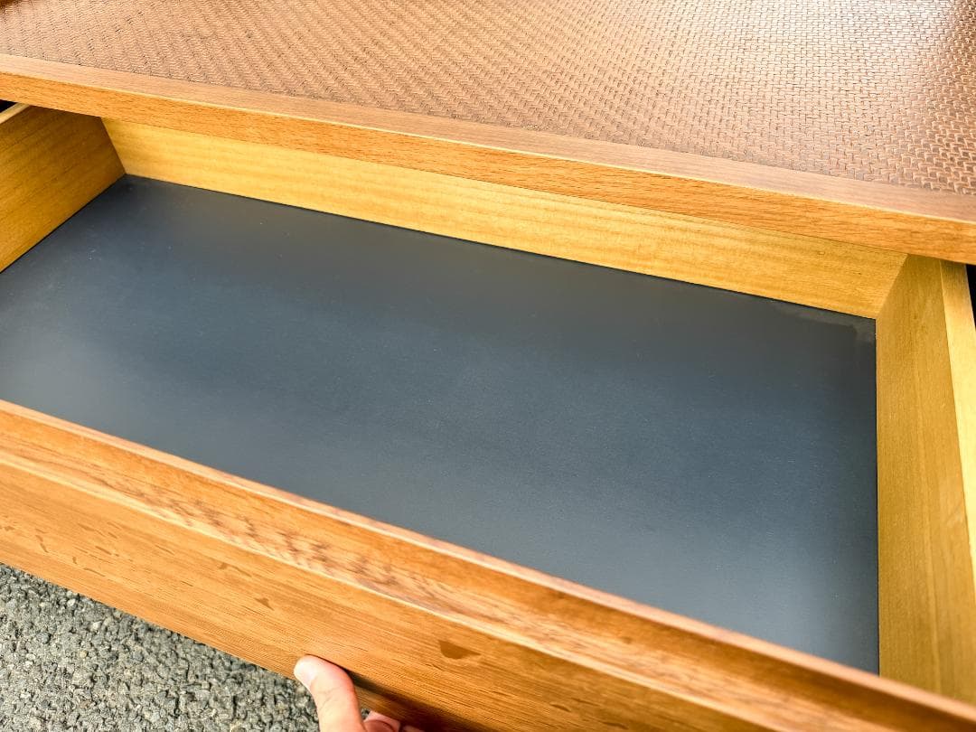 クラッシュゲート CANARIS TVボード 木製×ガラス天板 おしゃれ収納