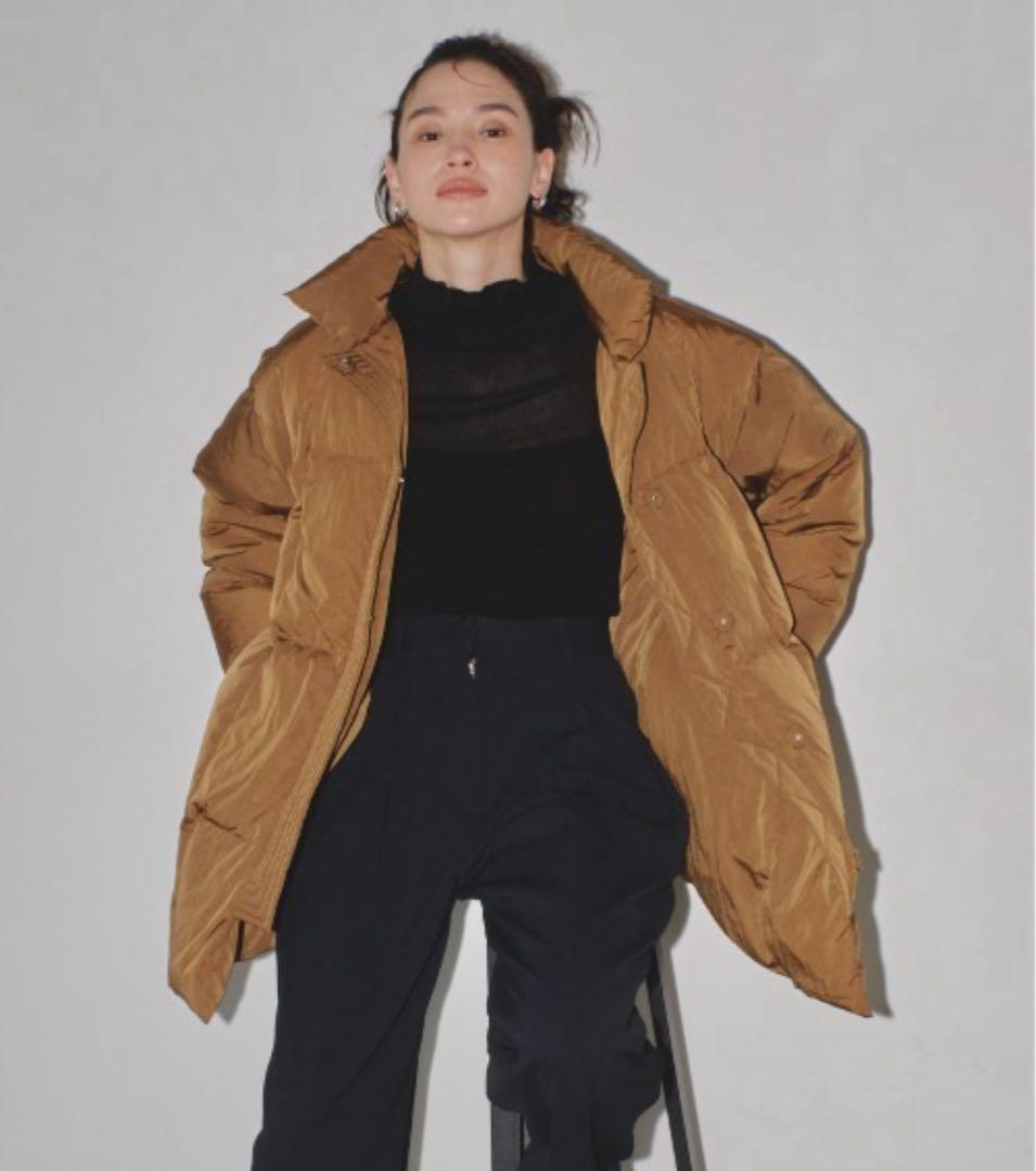 新品タグ付き未使用　todayful スタンドカラーダウンジャケット