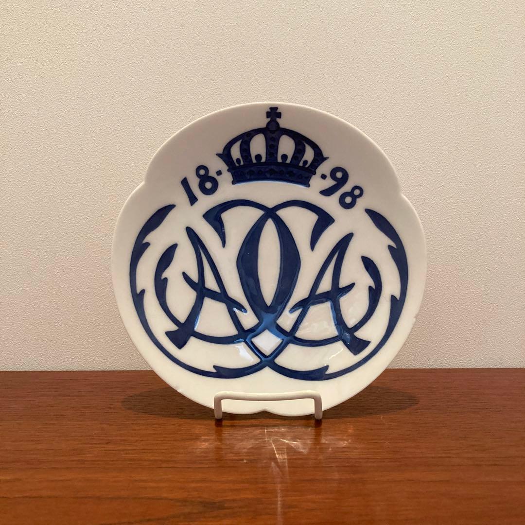 北欧ヴィンテージ　ロイヤルコペンハーゲン　記念プレート　1898年イヤープレート