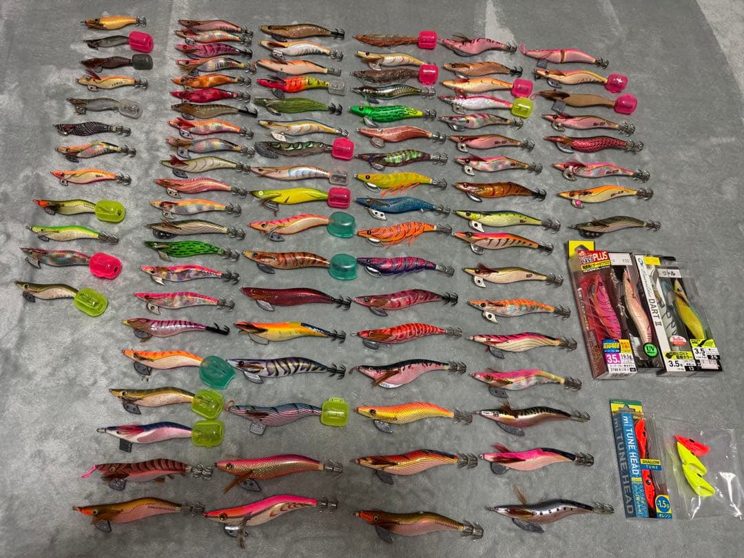 エギ97個+シンカーセット