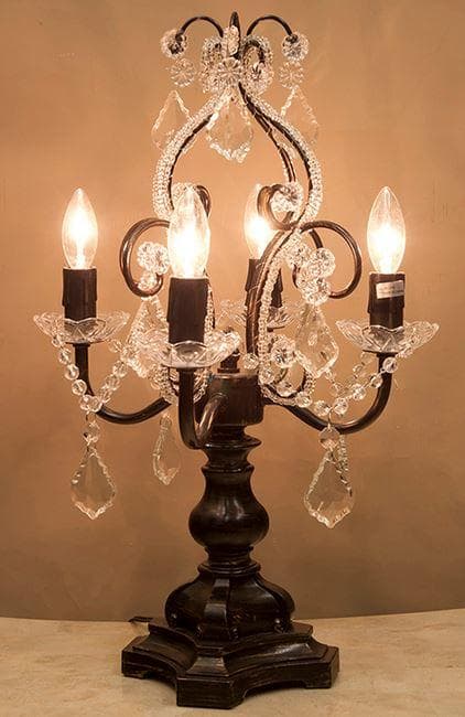 ランプ スタンド テーブルランプ ブラック シャビー SDL1248CB-2