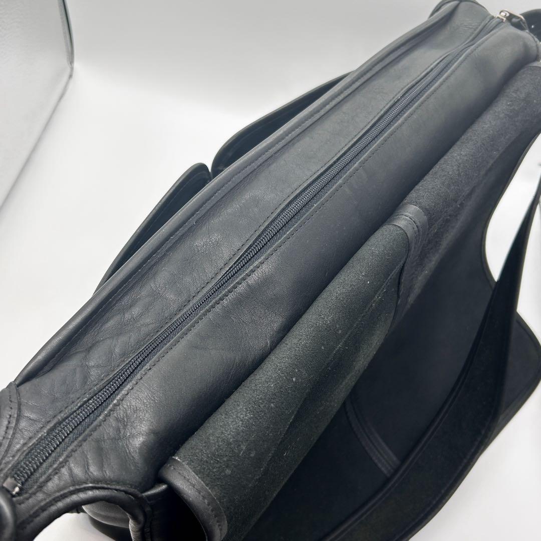 美品✨COACH 5206 ブリーフケース 本革 オールレザー ブラック 黒