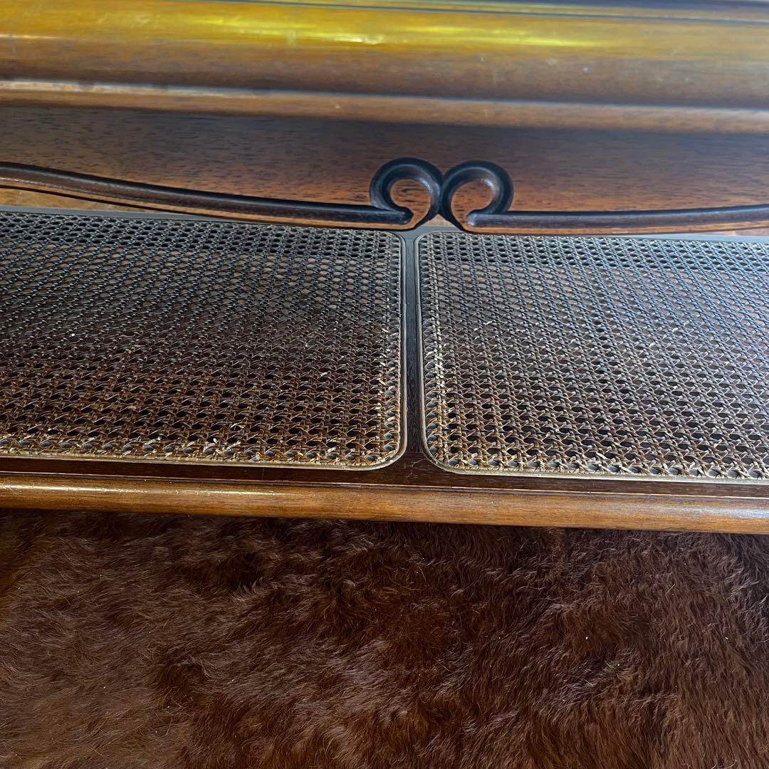 【重厚な風合い】1987 オールドkarimoku　コロニアル　コーヒーテーブル