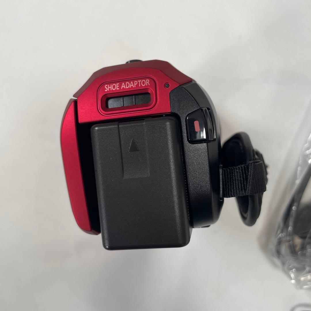 【未使用級】Panasonic 4Kビデオカメラ　HC-VX992M レッド