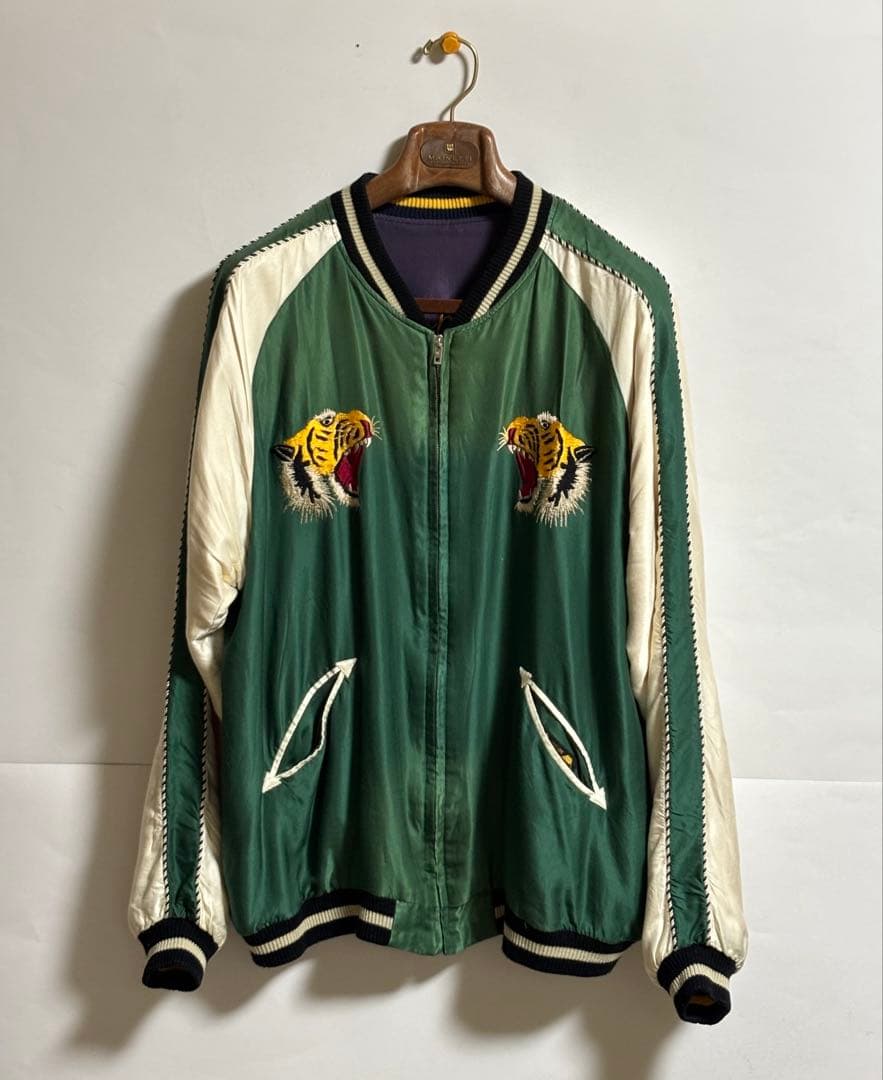 キ*ジ様 XXXL テーラー東洋 スカジャン　ROARINGTIGER×LAND