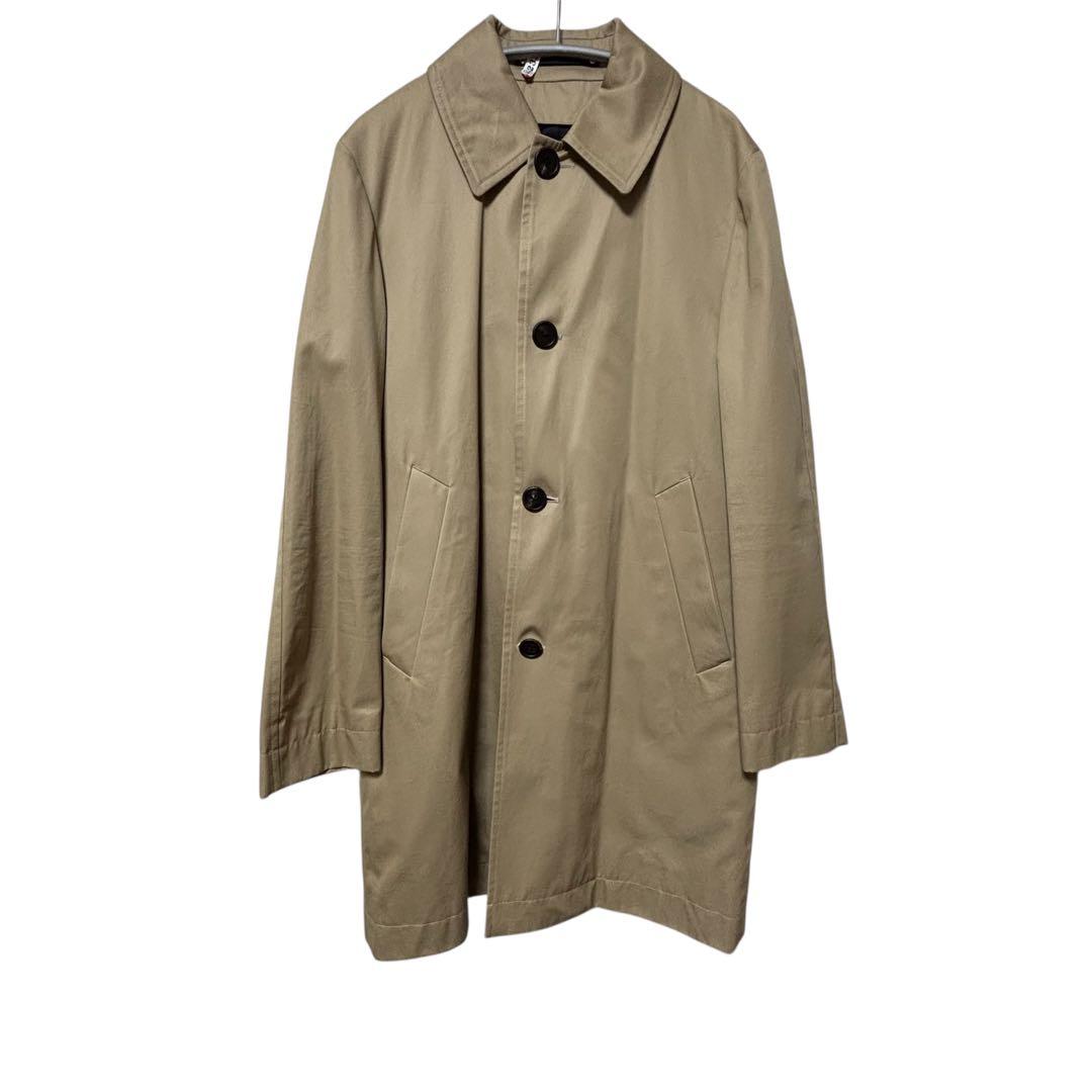 Paul Smith ポールスミス ステンカラーコート ベージュ ライナー付き