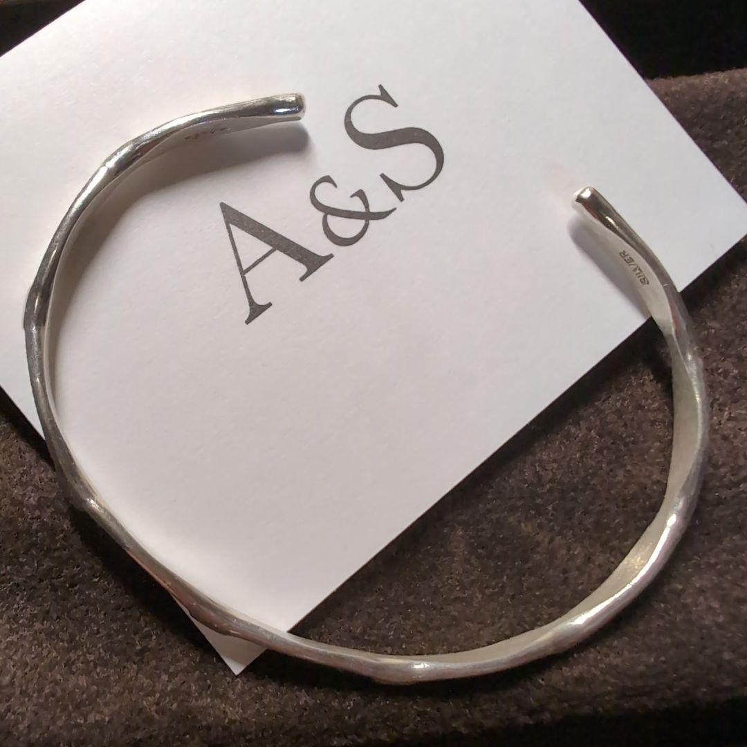 アガット シルバーバングル(おまけ付き)