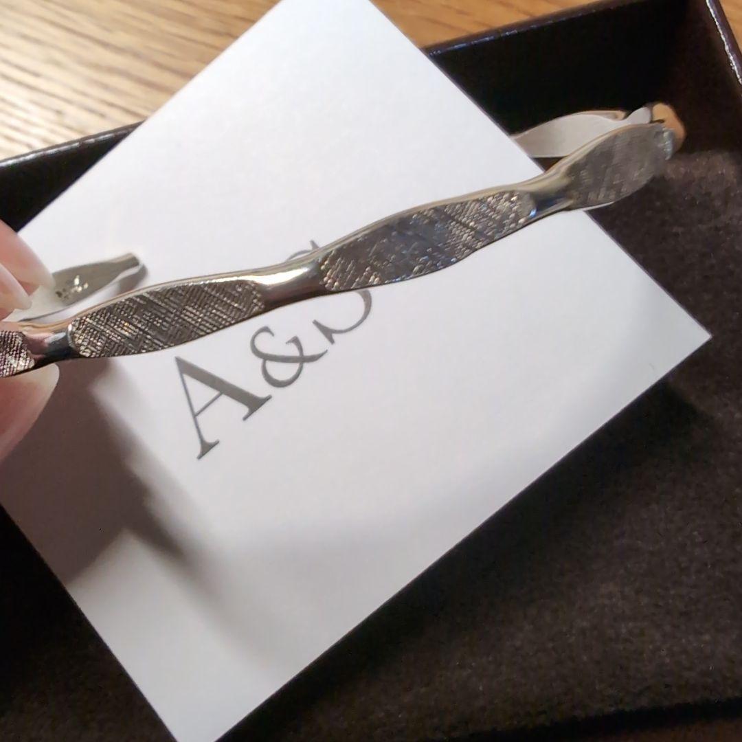 アガット シルバーバングル(おまけ付き)