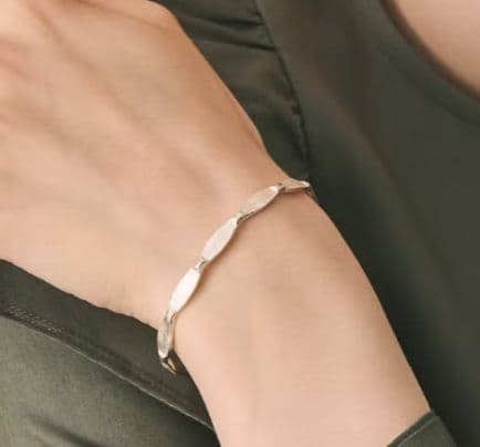 アガット シルバーバングル(おまけ付き)