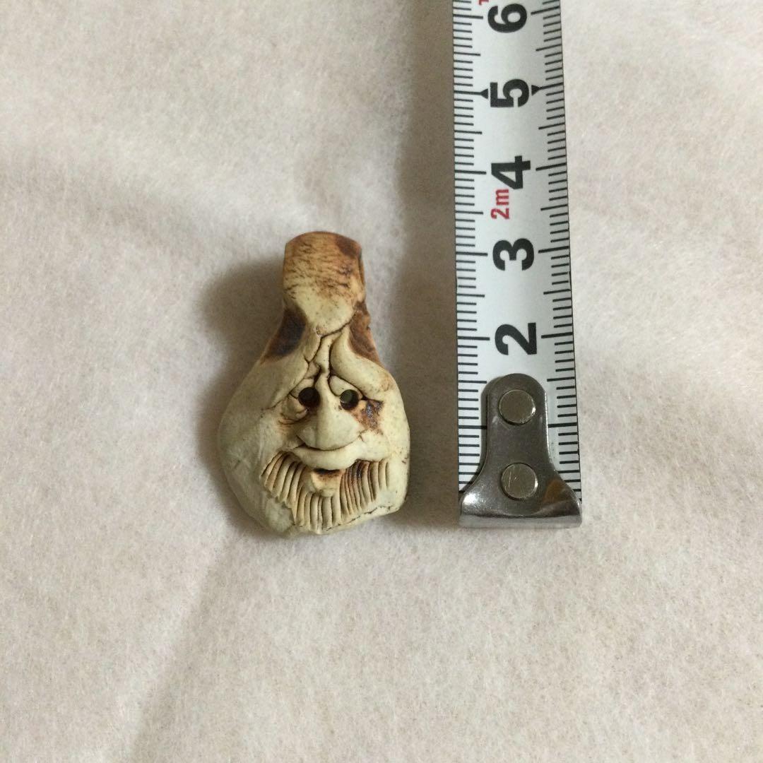 呪物　御守り　顔　ペンダントヘッド