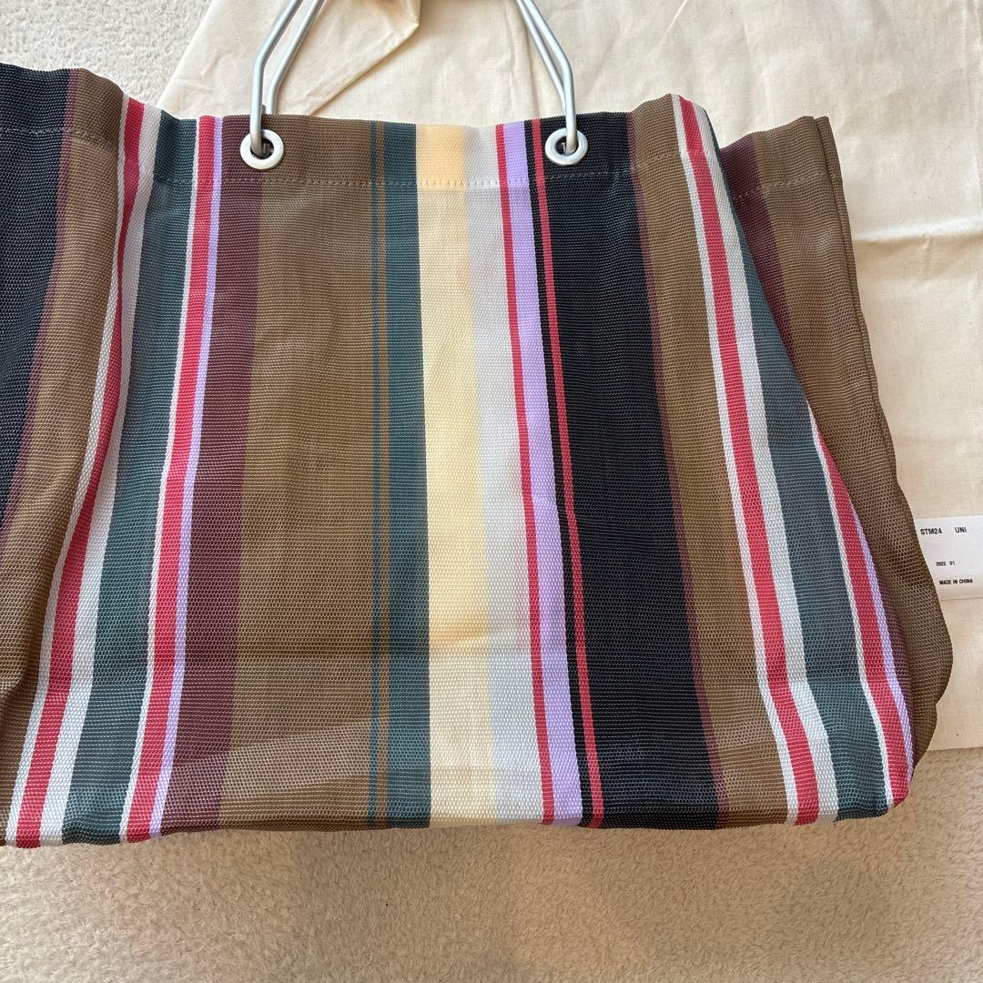 マルニ ストライプバッグ トート 保存袋付き