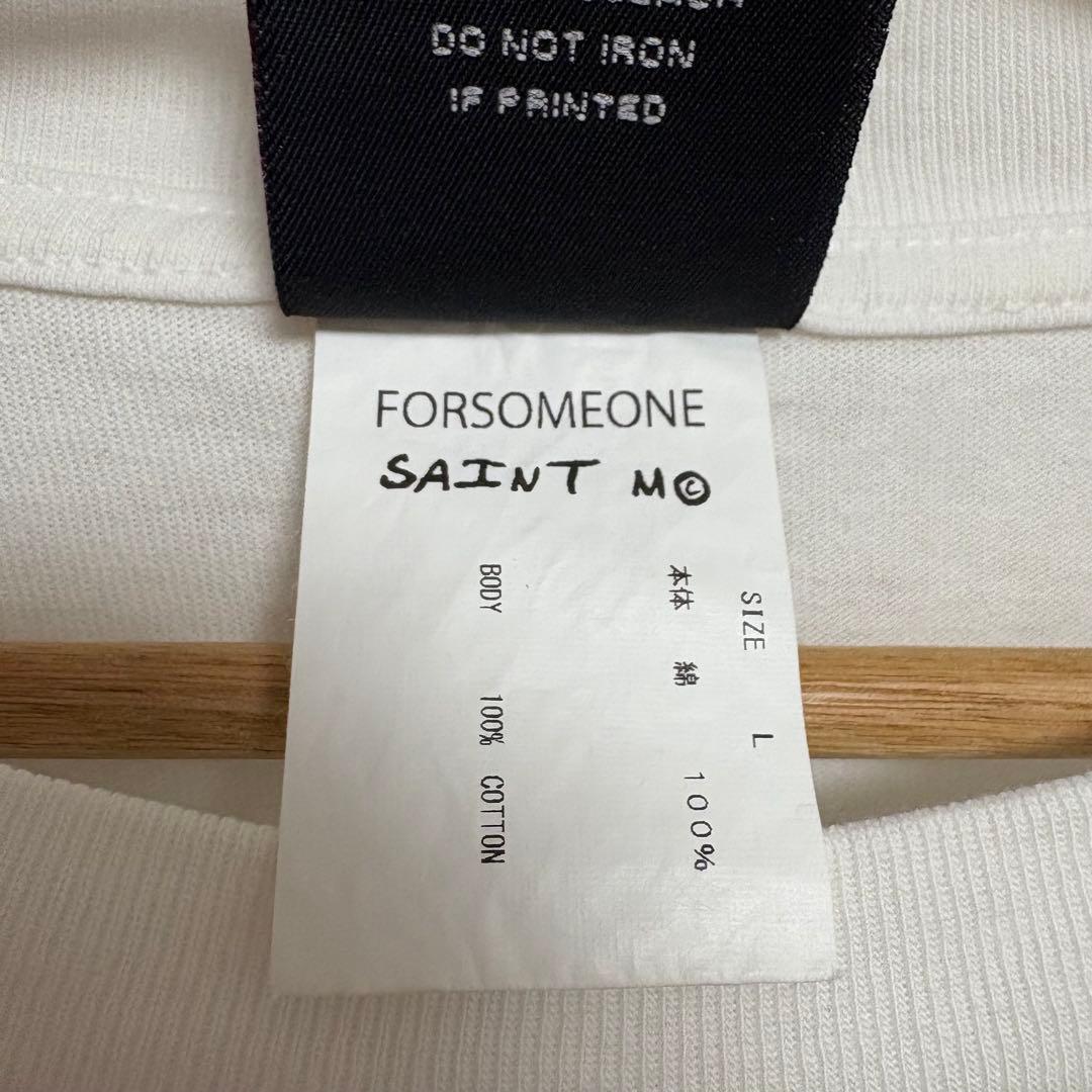 トップス SAINT Mxxxxxx FORSOMEONE CONSUME White