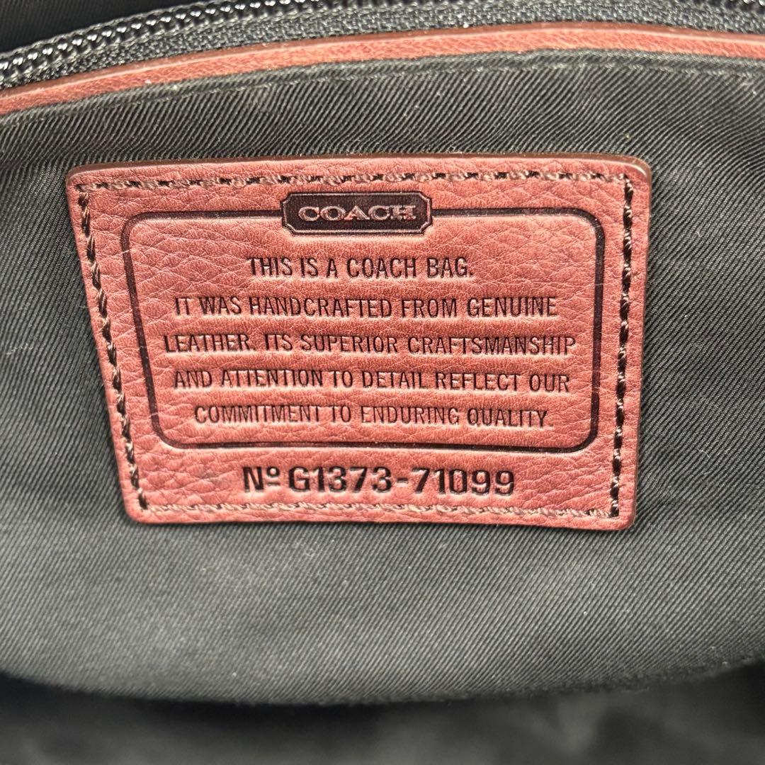 COACH コーチ トートバッグ レザー 本革 A4 ブリーカー 797