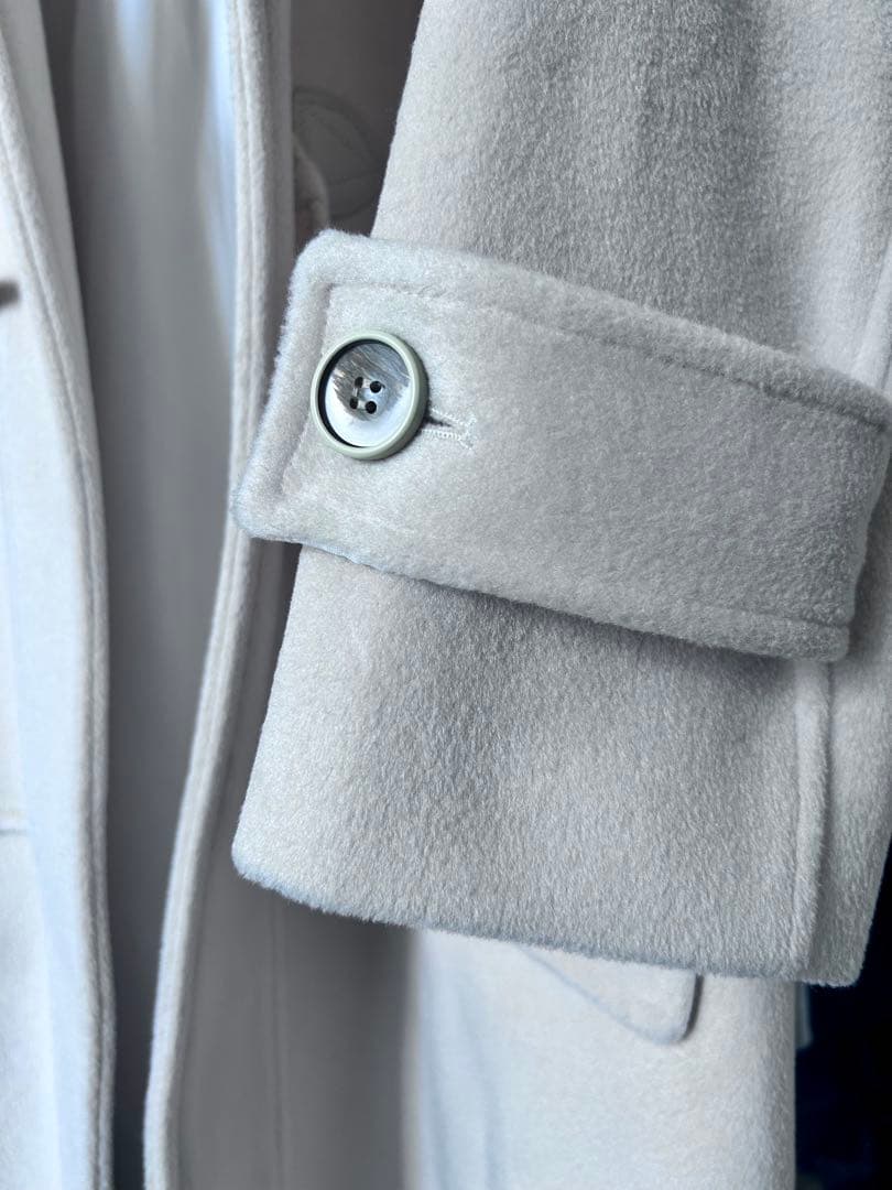 Fano Studios フードダッフルロングコート アイボリーFC19W140