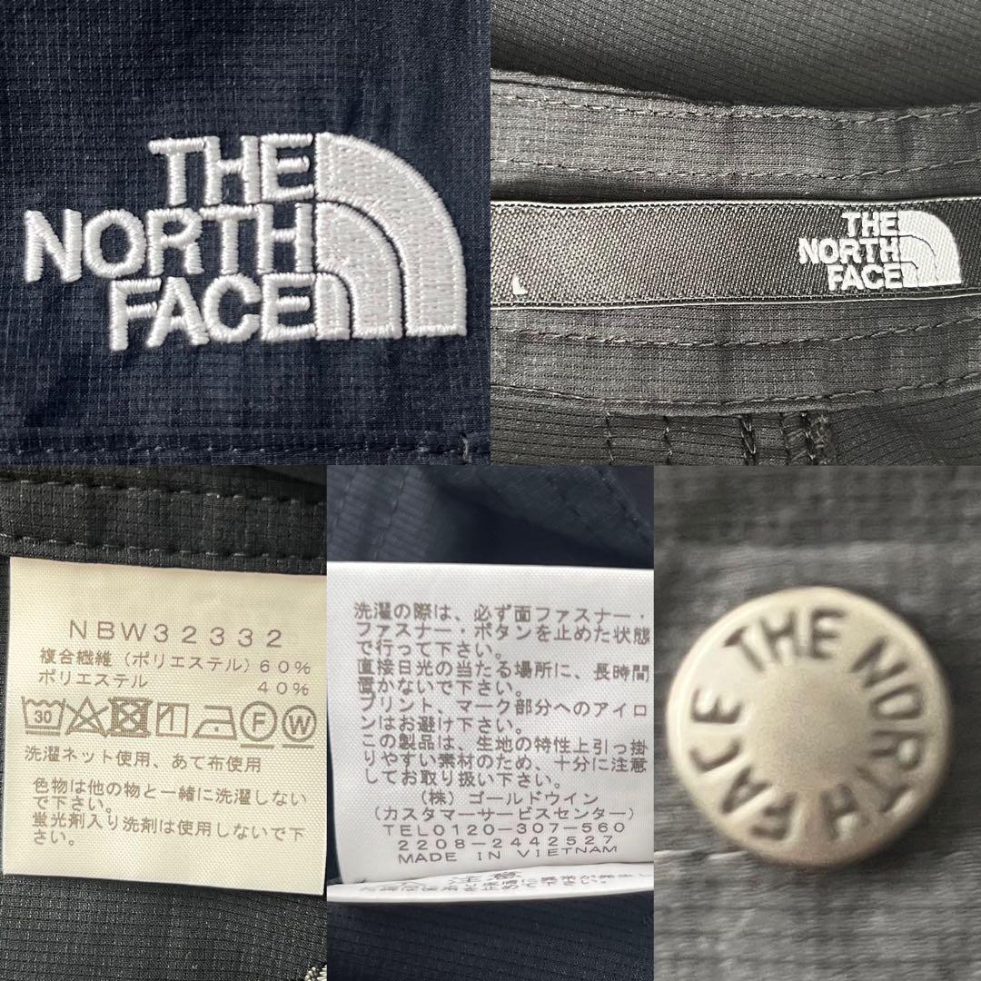 【美品】ザノースフェイス　サロペット　オーバーオール　L　ブラック　アウトドア