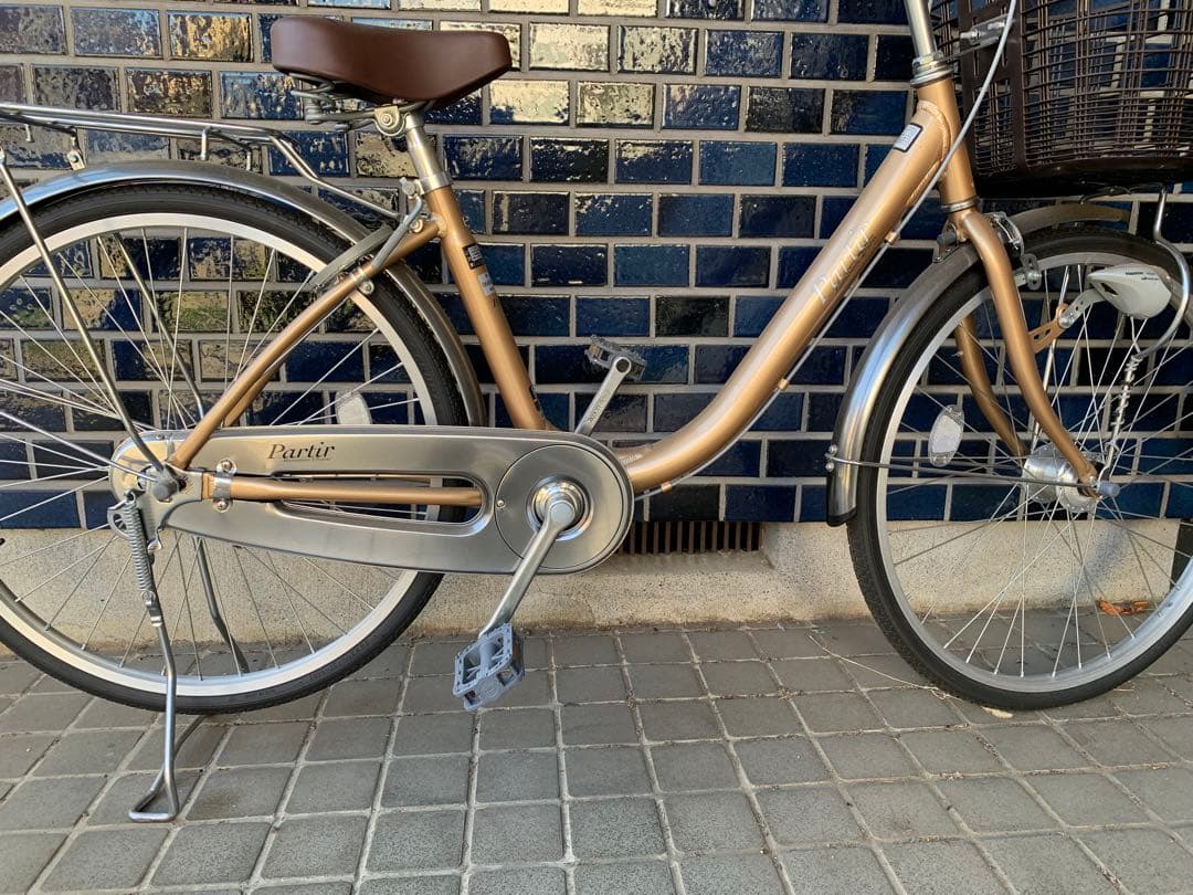 【美品】ママチャリ 自転車 パルティエール24HD 24インチ 変速なし