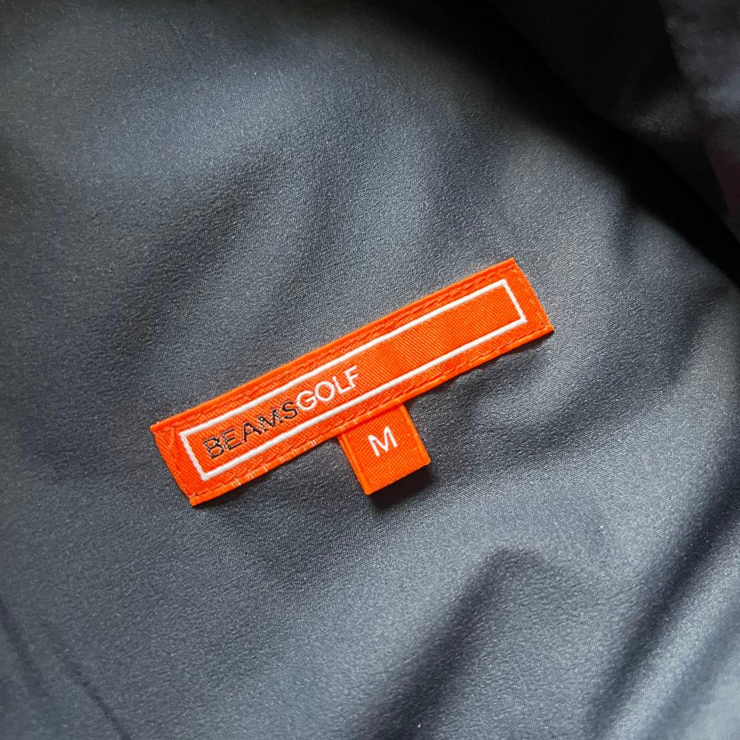 BEAMS GOLF ビームスゴルフ　ダウンジャケット　中綿　メンズ　M ロゴ