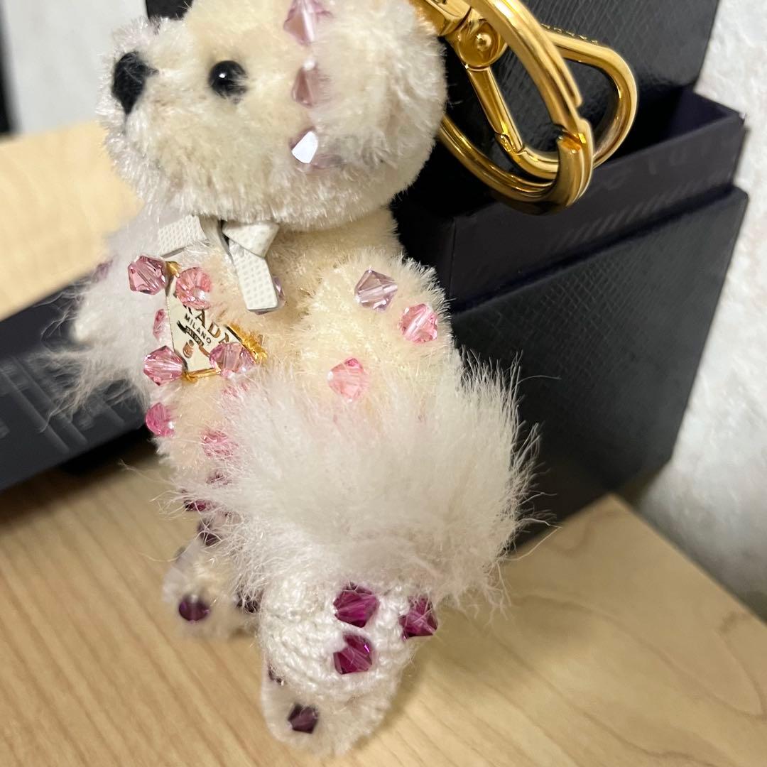 PRADA くま♡ チャーム　キーホルダー