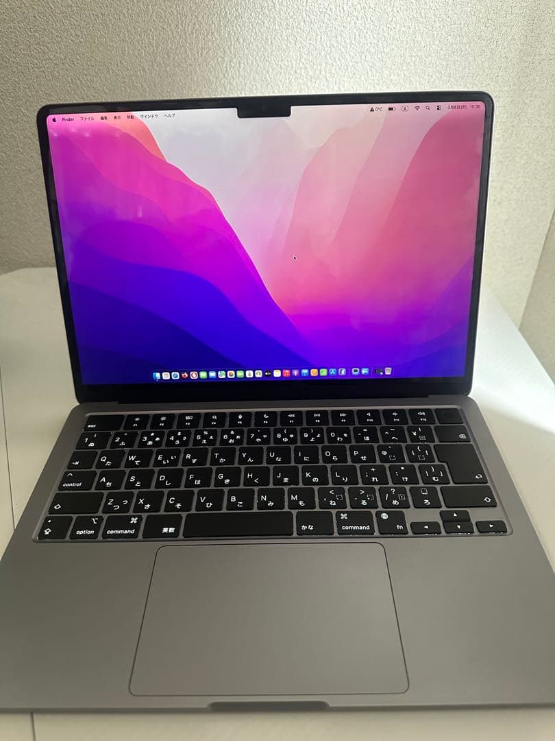 MacBook Air M2 8GB 256GB スペースグレイ 美品付属品完備