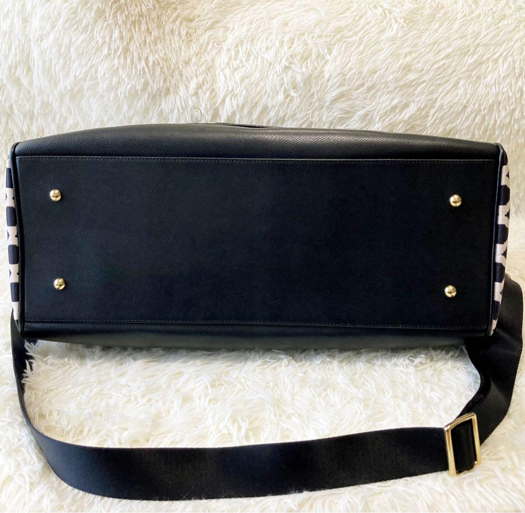 美品　VERABRADLEY トラベルバック　2WAYボストンバック　本革トリム