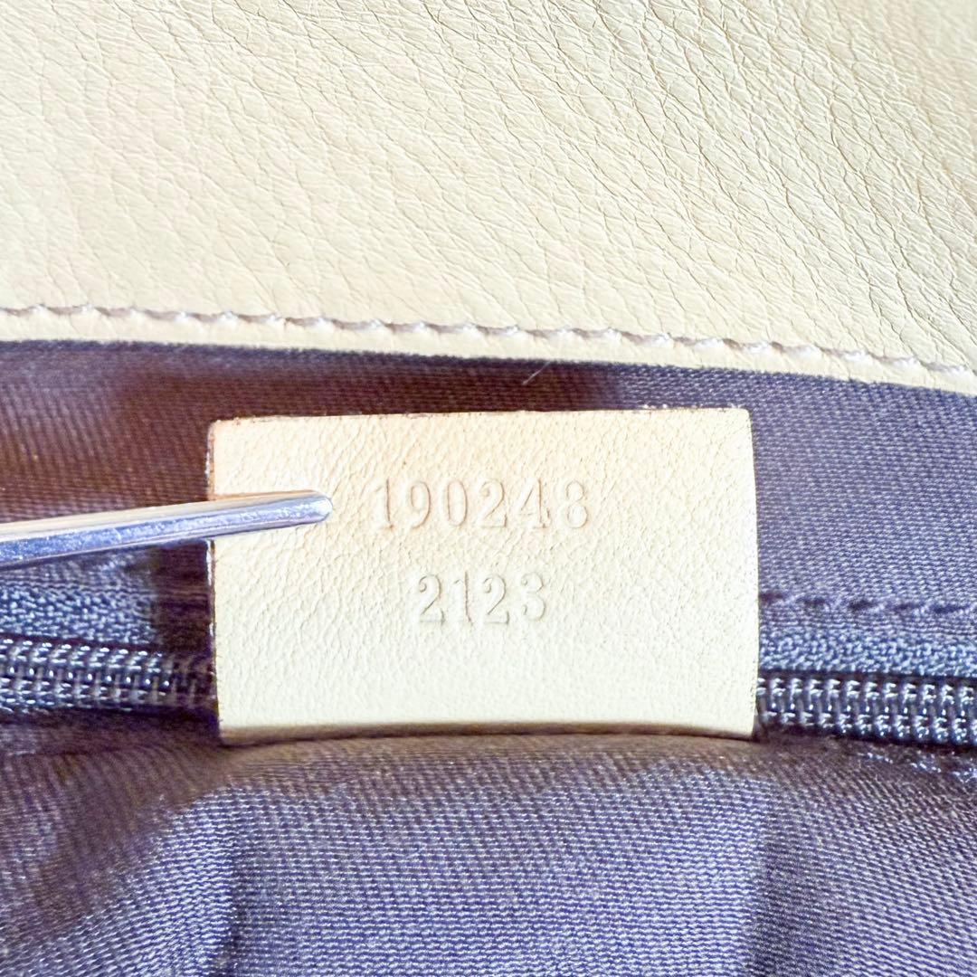 GUCCI グッチ トートバッグ GG柄 190248 キャンバス×レザー