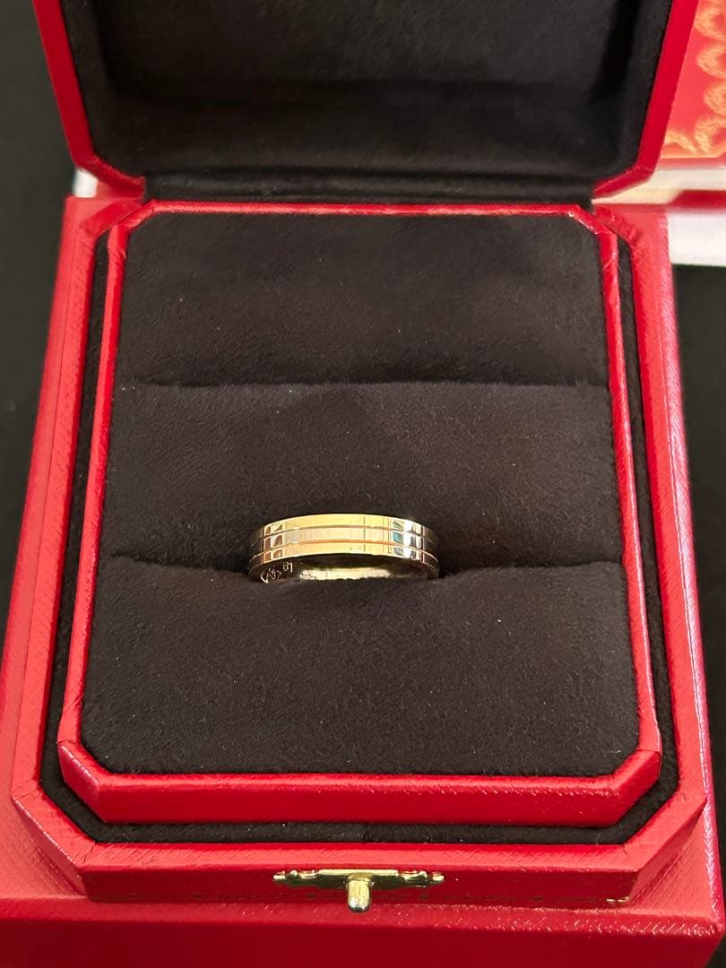 Cartier K18 ヴァンドーム スリーカラーリング　サイズ61