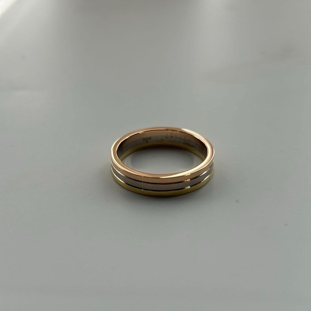Cartier K18 ヴァンドーム スリーカラーリング　サイズ61