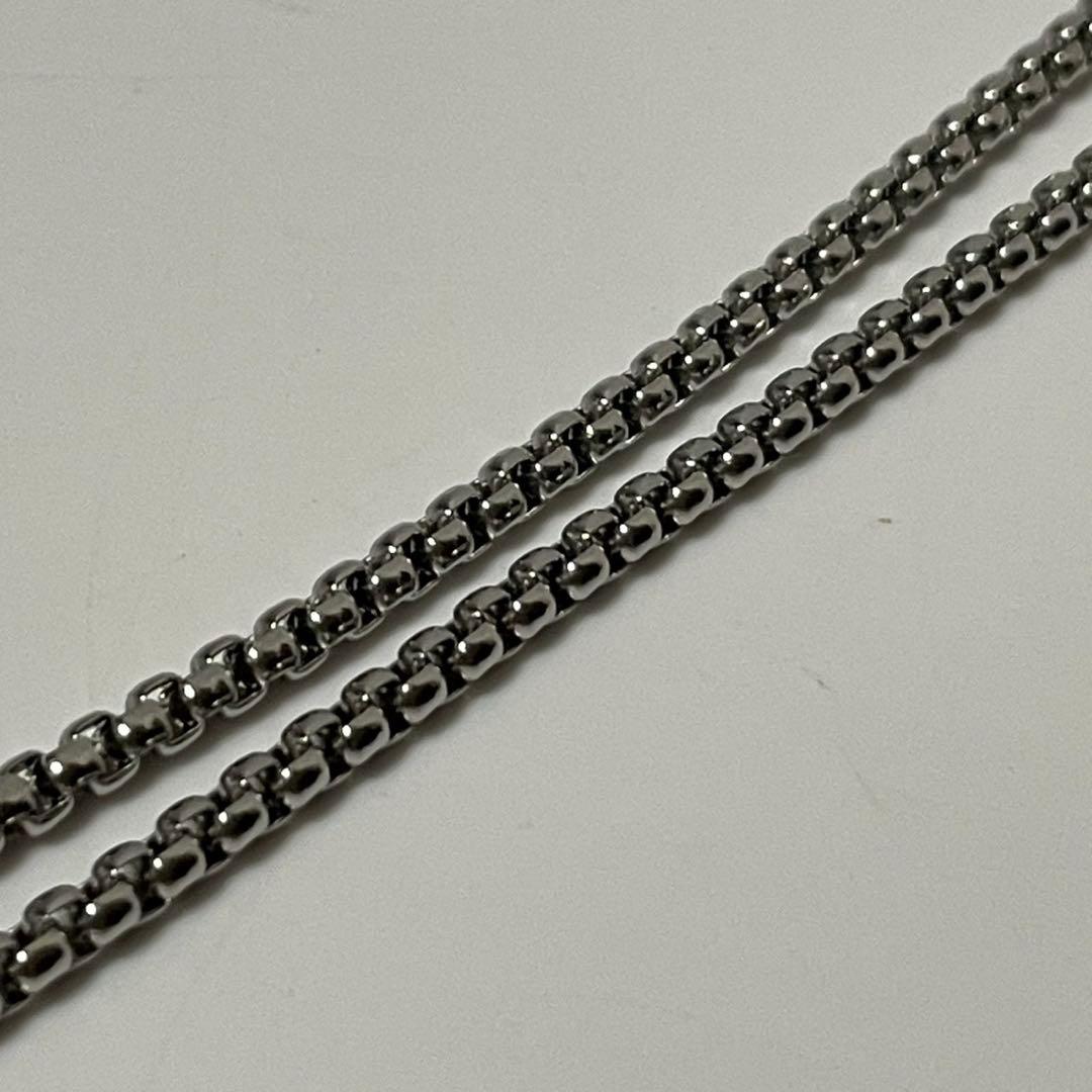 ✨未使用級✨️ DIESEL ネックレス　ダブルリング　ゴールドリング