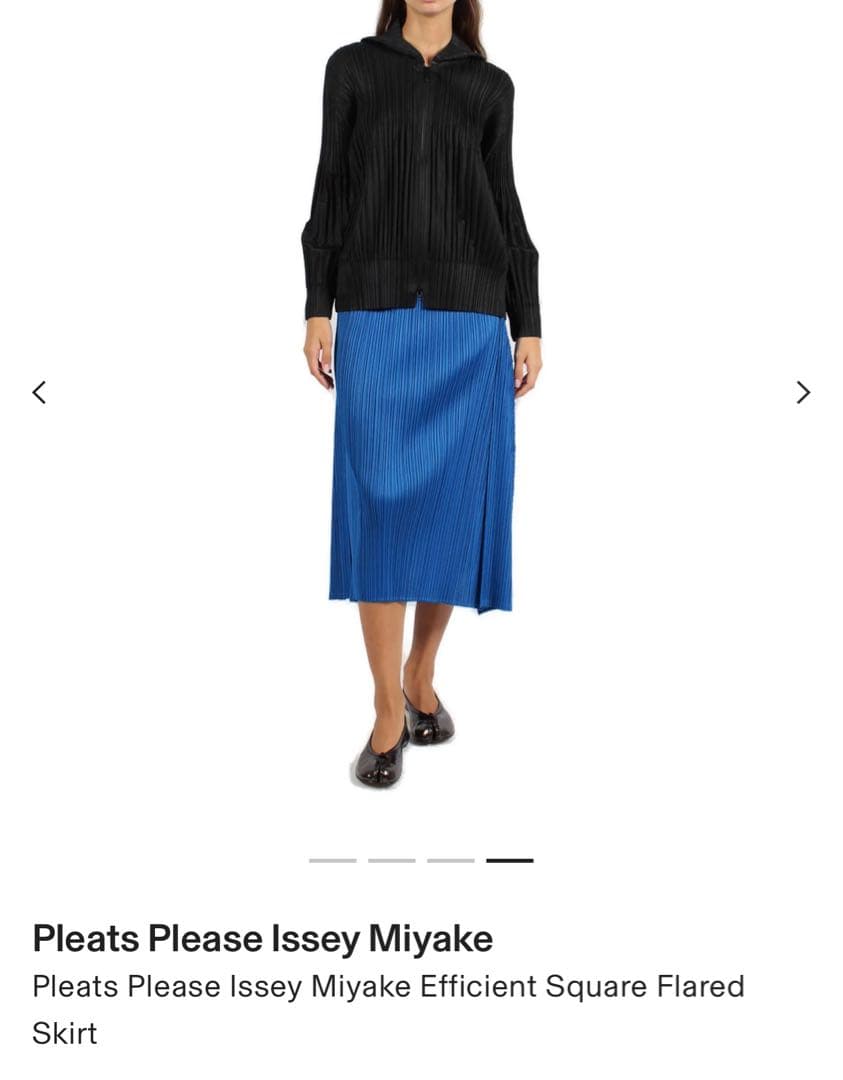 pleats please efficient square skirtサイズ３