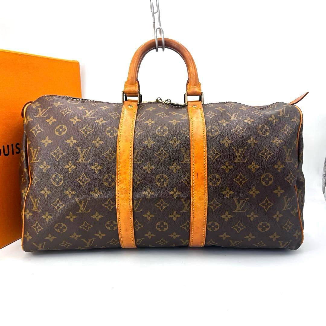 ルイヴィトン M56383 モノグラム キーポル45 ボストンバッグ