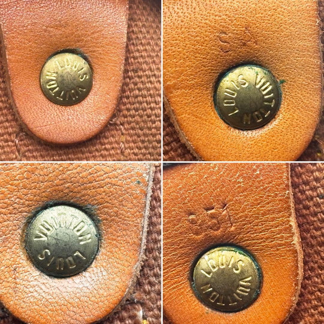 ルイヴィトン M56383 モノグラム キーポル45 ボストンバッグ