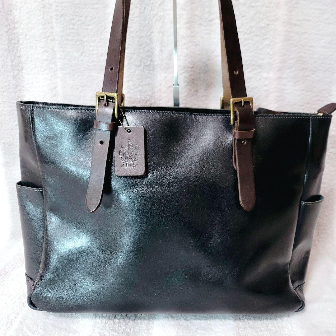 Zeha(ツェハ)牛革トートバッグ A4 最高級姫路レザー 通勤