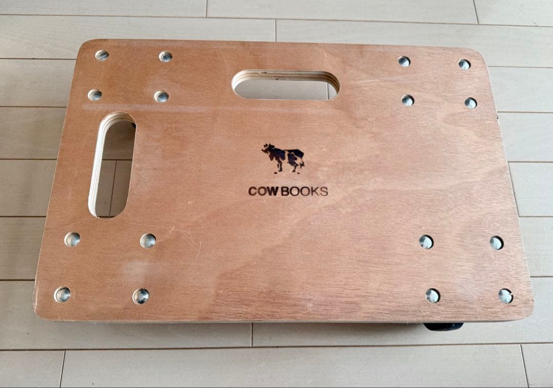 COW BOOKS ウッドボックス セット キャスター付き