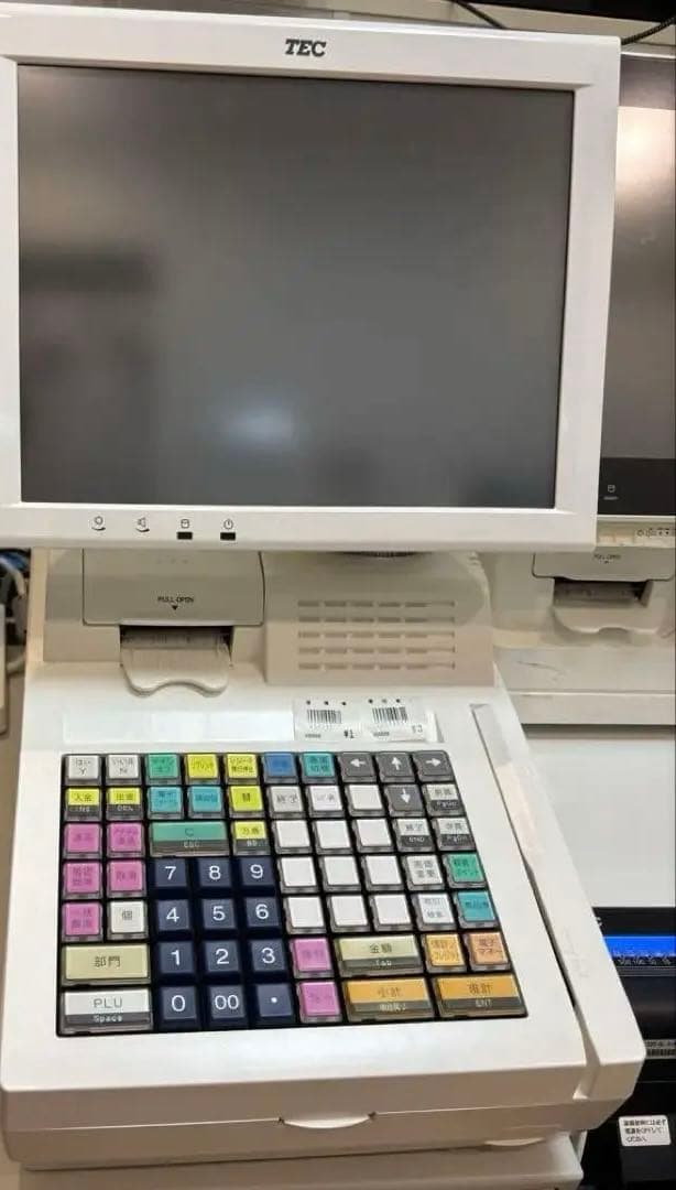 東芝TEC QT-100 ShopWorksPro 美品 ドロア•背面カバー欠品