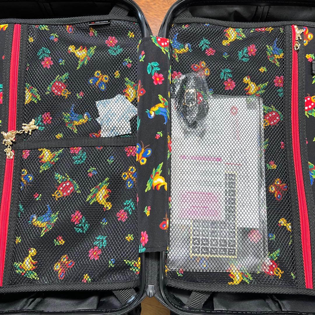 フェイラーハイジ柄キャリーバック　高品質ACE製