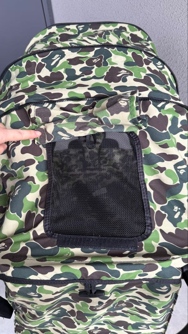 A BATHING APE × AIRBUGGYコラボ　迷彩 ベビーカー