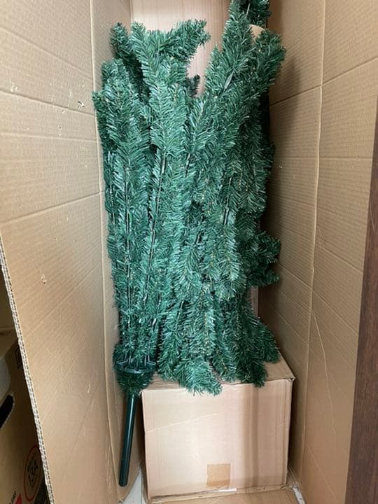 巨大なクリスマスツリー