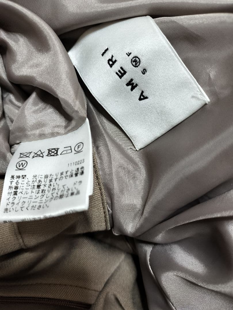 BACK CUTTING LACE COAT　ameri vintage