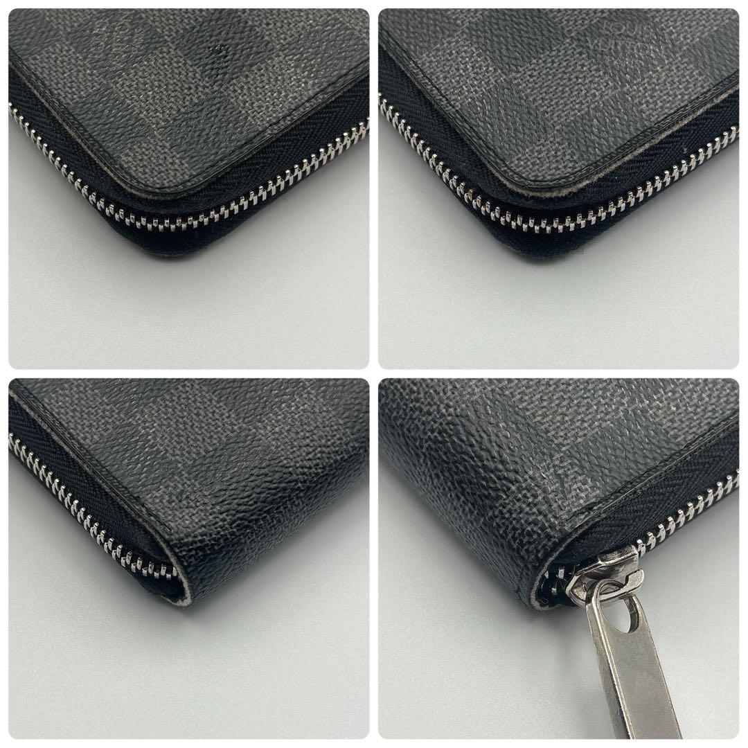 ✨美品 ルイヴィトン ジッピーオーガナイザー ダミエ グラフィット 長財布