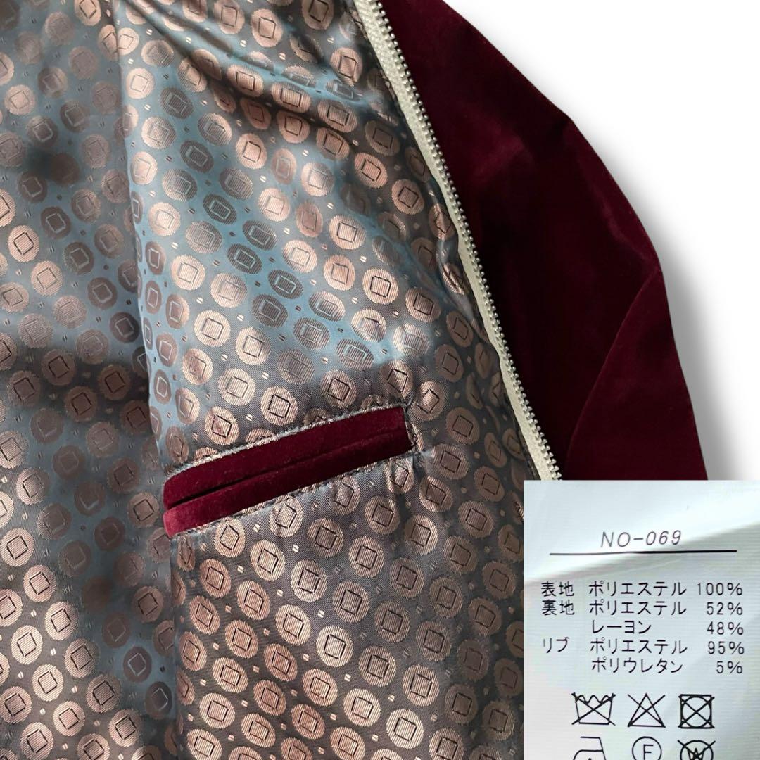 未使用品 ドレスヒッピー 別珍 タイガー刺繍 スカジャン size M