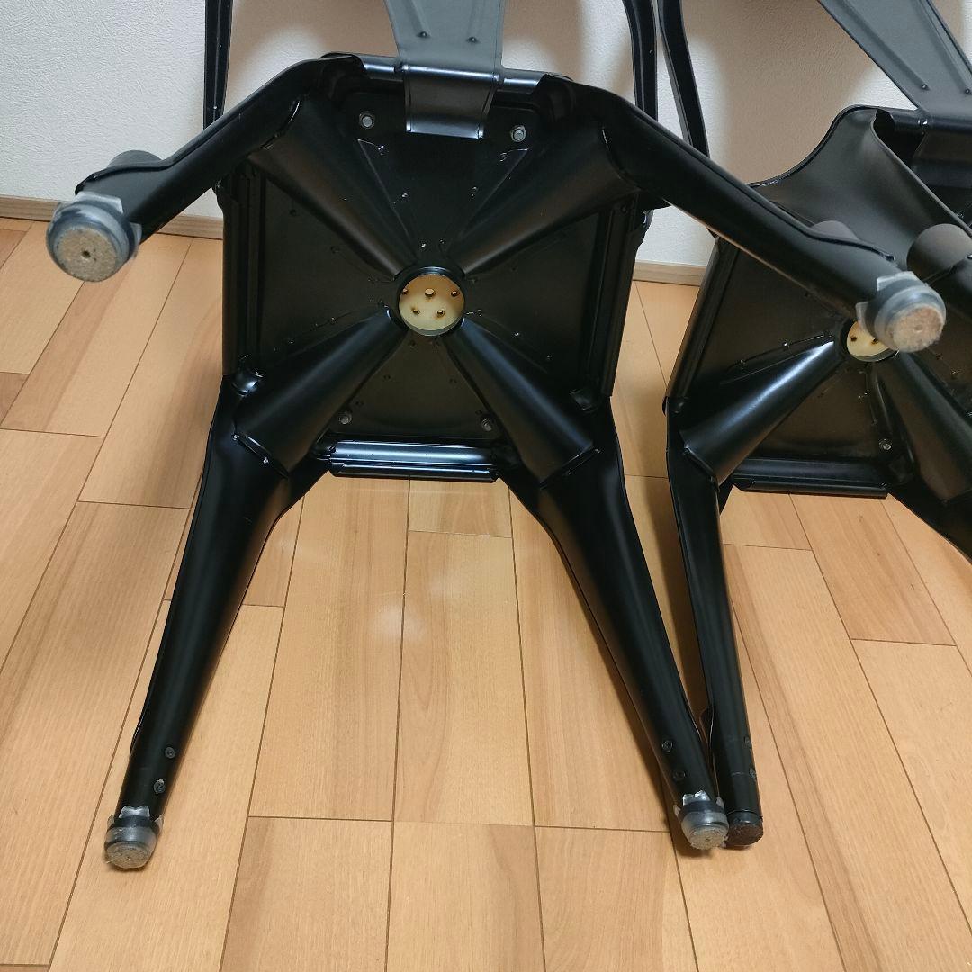 【希少｜インダストリアルチェア 2脚セット】ノーザンマルチプルズ系 スチール