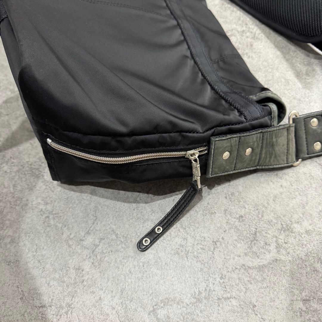 00s master piece messenger bag Y2K 馬革