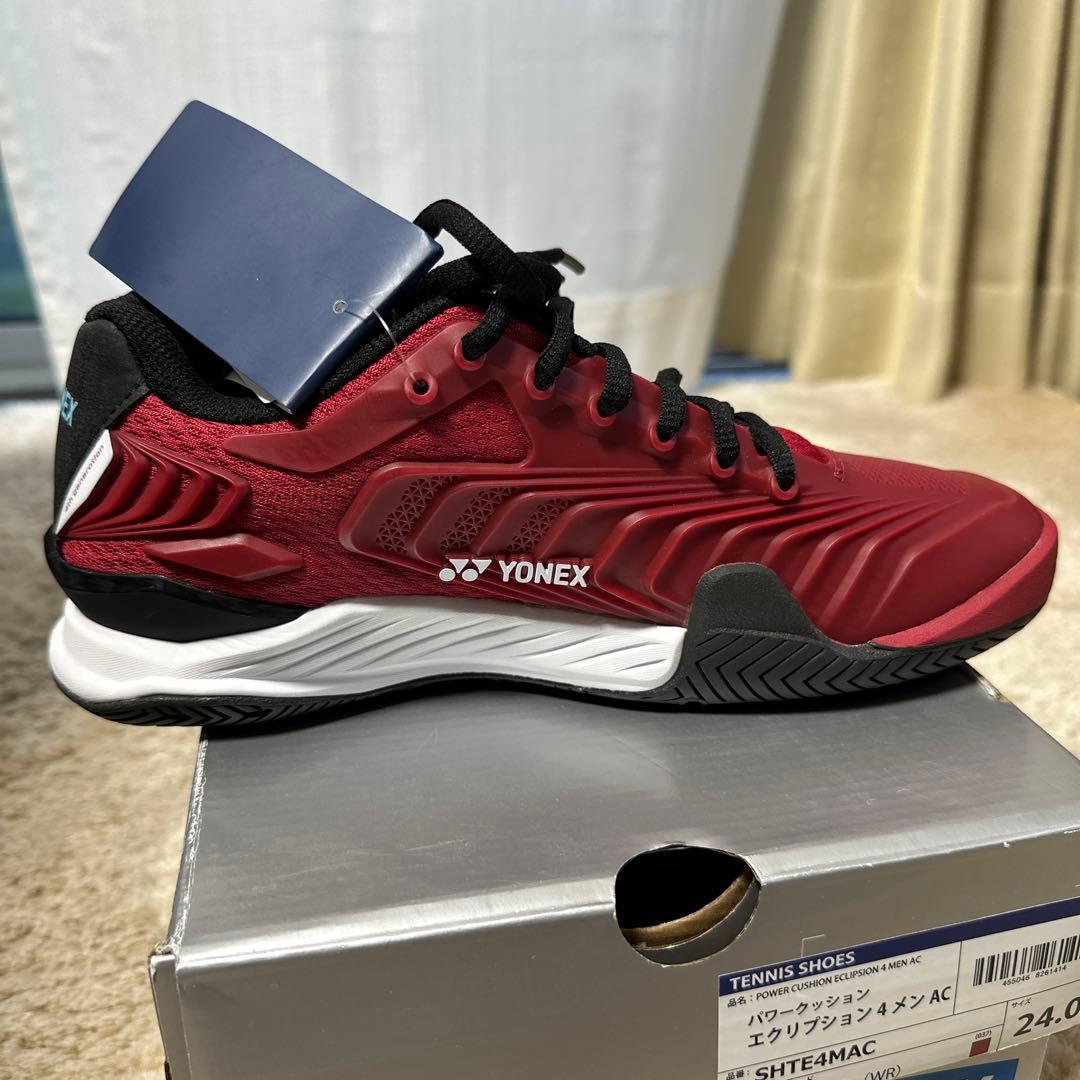 新品24.0cm ヨネックス パワークッション エクリプション 4 メン AC