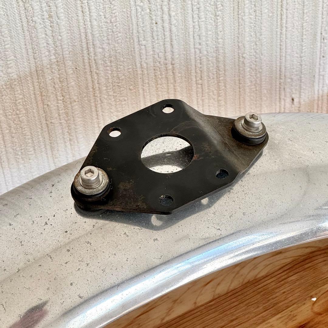 kawasaki 250tr アルミ製フロントアップフェンダー