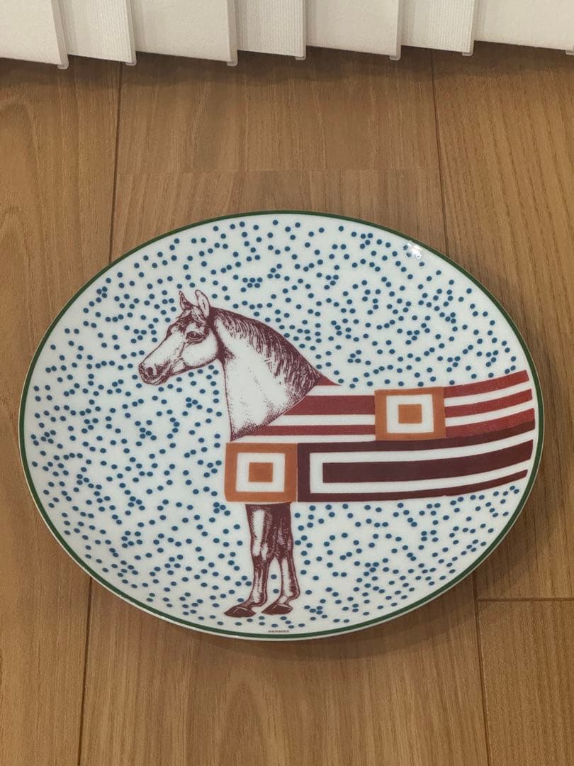 HERMES エルメス・イポモビル デザートプレート No1