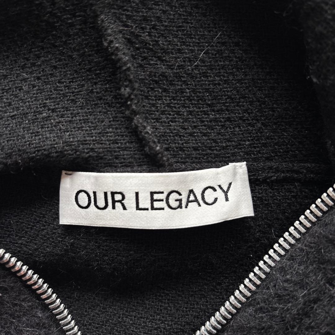 真*様 our legacy full zip hoodie Black 48