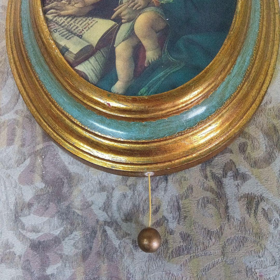 ボッティチェリ聖母子　 壁掛オルゴール