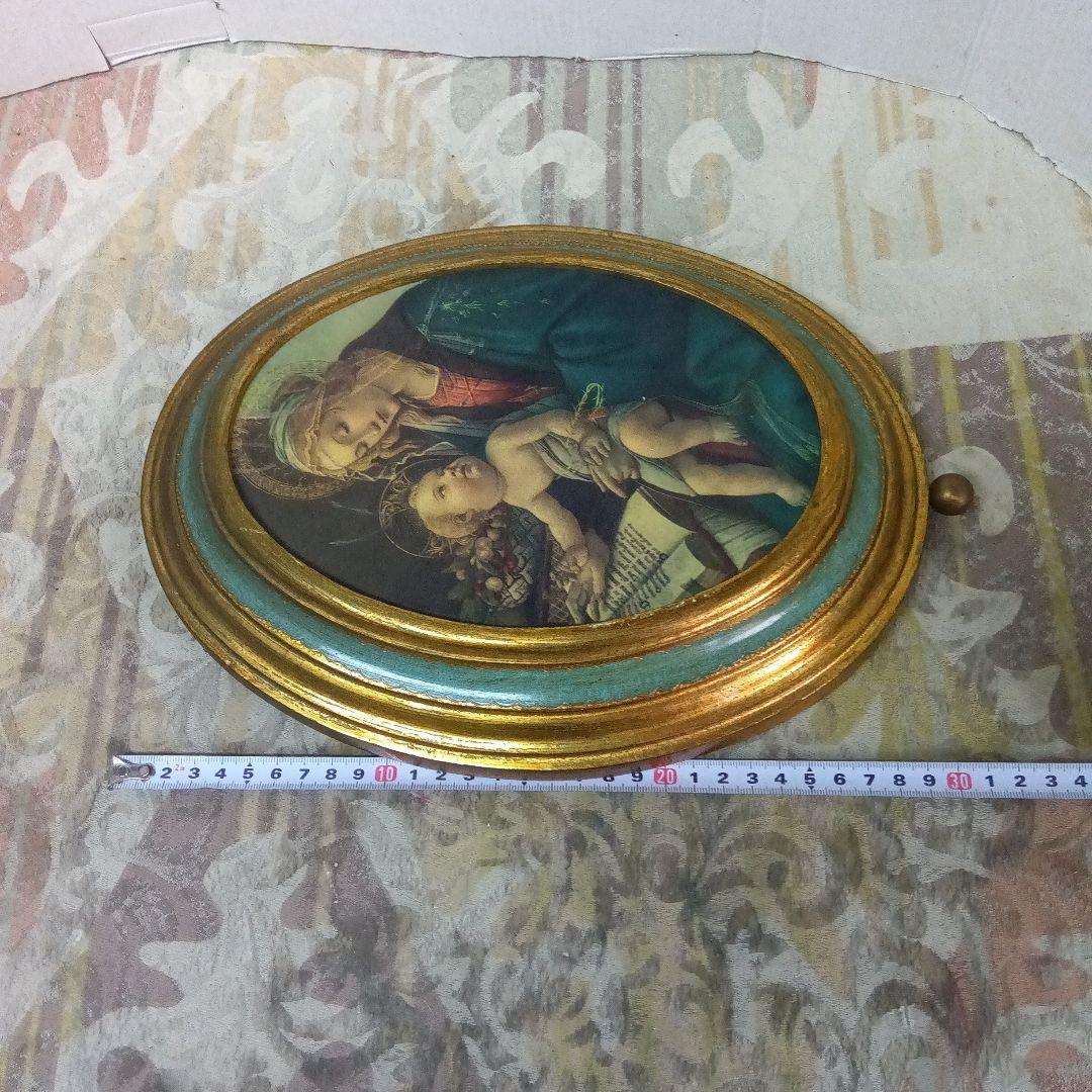 ボッティチェリ聖母子　 壁掛オルゴール