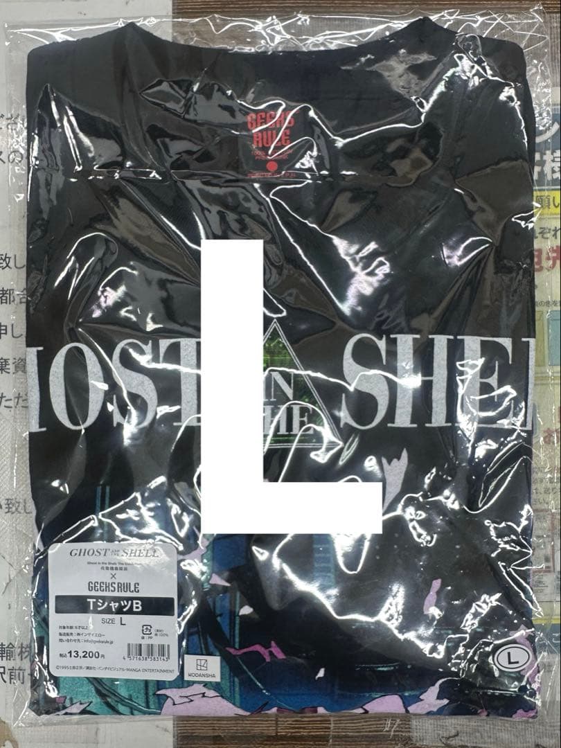 攻殻機動隊展 限定 GEEKS RULE tシャツ L 素子